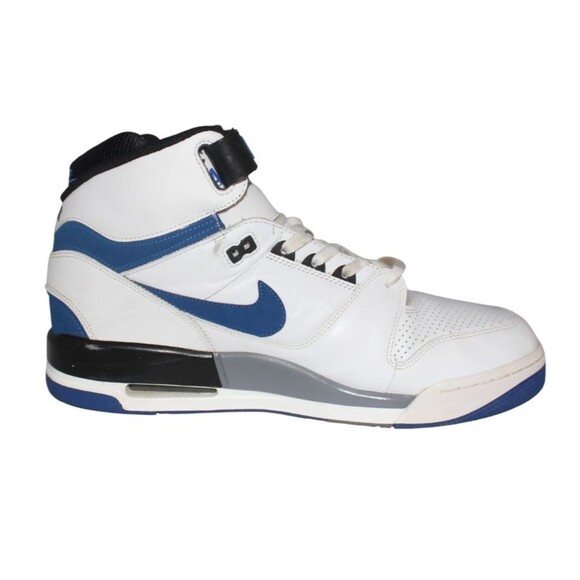 Size 13  - Nike Air Revolution White Game Royal 599462-101 - Picture 5 of 14